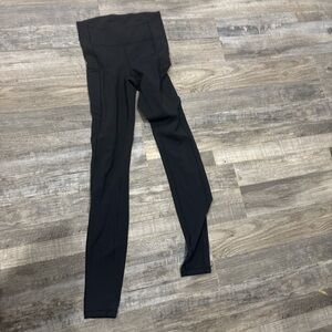 Black High-Waisted Leggings